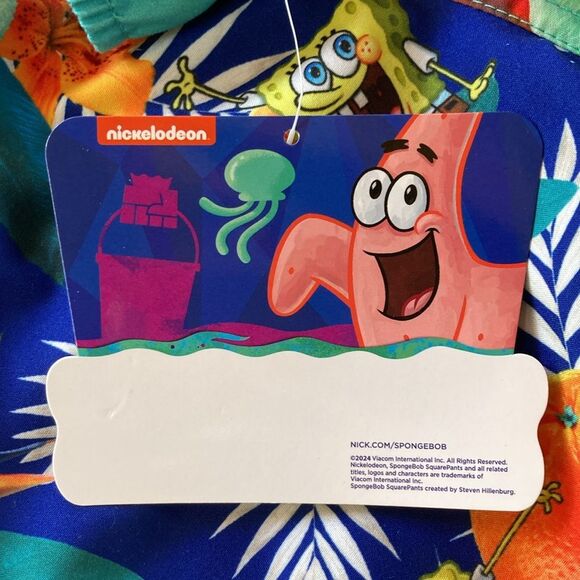 SPONGE BOB Nickelodeon SquarePants Swim Trunks Mens NEW Various Sizes - Picture 7 of 14